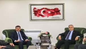 Arınç'tan Başkan Çelik'e ziyaret