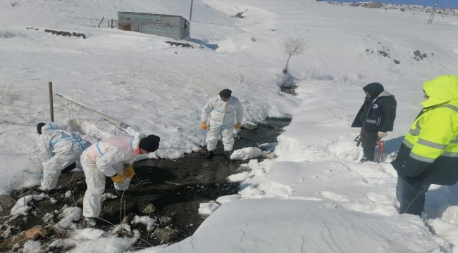 ESKİ ekiplerinden Malatya'da yeni su hattı 