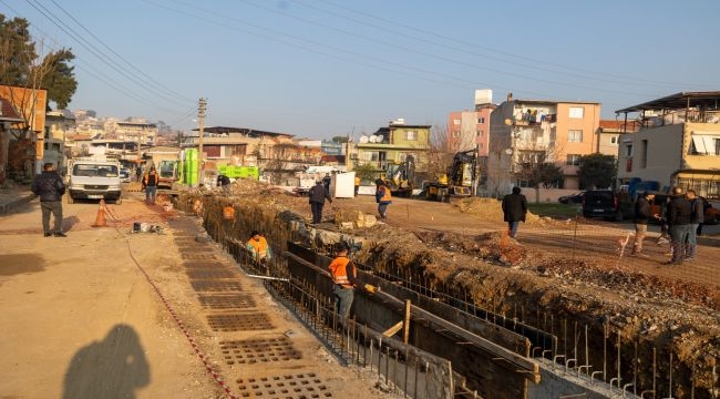 İZSU altyapı seferberliğini sürdürüyor: Karabağlar