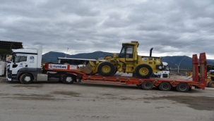 Yunusemre, iş makinelerini bölgeye gönderiyor