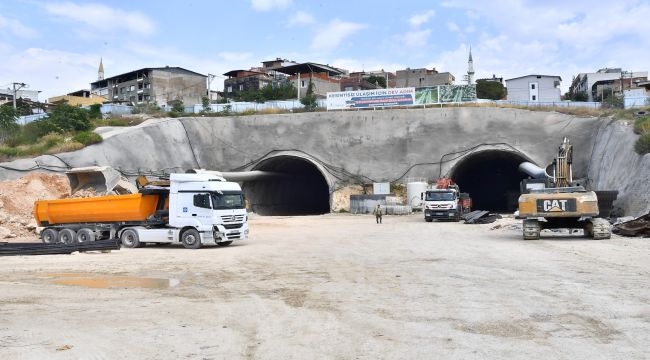 Onat Tüneli'nde adım adım sona doğru