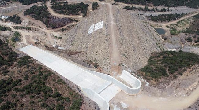 Çamönü Barajı su tutuyor