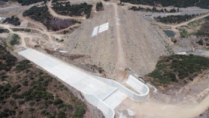 Çamönü Barajı su tutuyor