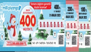 Milli Piyango yılbaşı biletlerine yoğun ilgi