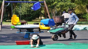 İzmir'in parklarında seferberlik var 