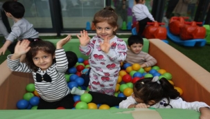 Çocuklar mutlu, veliler mutlu