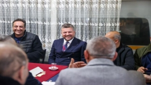 Mahalle Ziyaretlerini Sürdürüyor