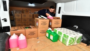  Okullara Hijyen Seti Desteği