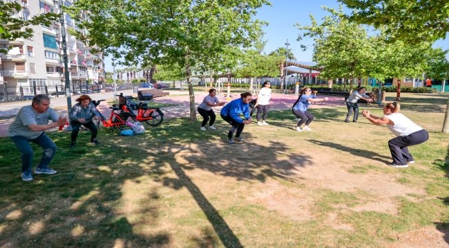 Açık Havada Spor Keyfi Başladı