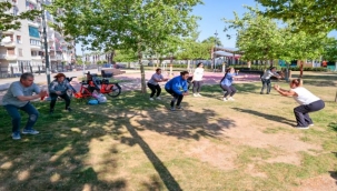 Açık Havada Spor Keyfi Başladı