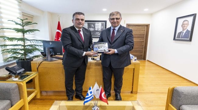 İzmir ve Larissa arasında iklim nötr ve akıllı şehir iş birliği Tugay: En önemlisi dostluk