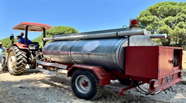 Bergama'daki orman ürünü kontrol" adı altında alındı