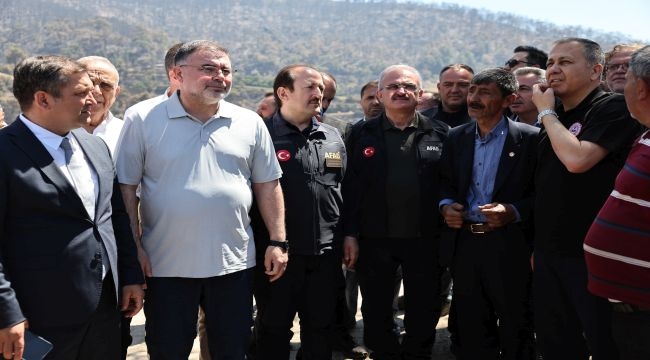 "Cumhurbaşkanımız İzmir'i anbean takip ediyor"