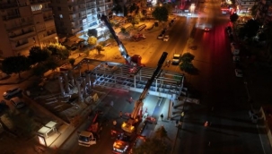 Yeni Girne Caddesi yayalar için daha güvenli oluyor
