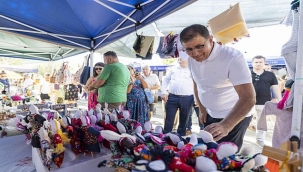 Başkan Tugay, Oyuk Festivali'nde yurttaşlarla buluştu