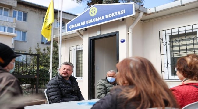 Buca'nın çınarları bu merkezde buluşuyor