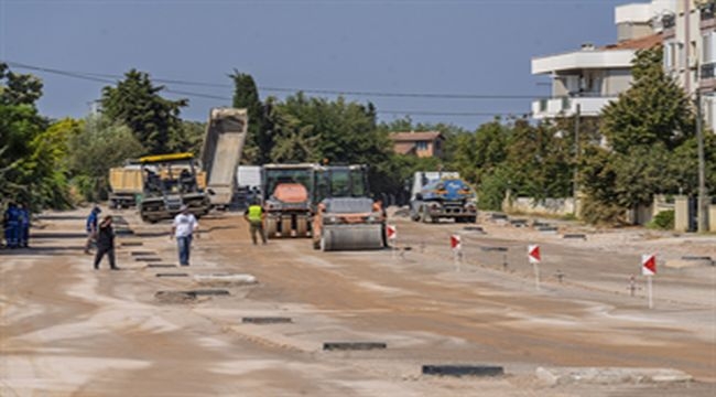 Güzelbahçe 75. Yıl Cumhuriyet Bulvarı'nda sona gelindi