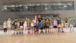 İzmir'de tekerlekli paten kursuna ilgi yoğun