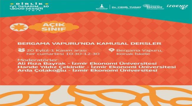 İyi Tasarım/Good Design İzmir_10'a doğru ilk durak