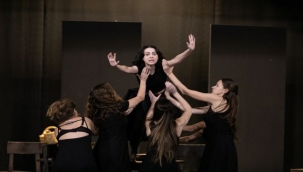 İzmir Şehir Tiyatroları "Cadı Kazanı" Oyununun Provalarına Devam Ediyor