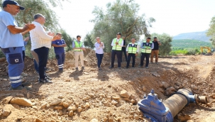 İZSU'dan Selçuk'a can suyu operasyonu