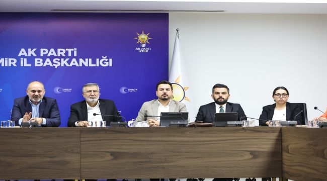 AK Parti İzmir'de, yerel yönetimler zirvesi!