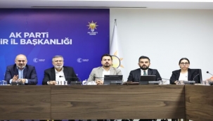 AK Parti İzmir'de, yerel yönetimler zirvesi!