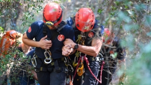 " Balçova Terapi Ormanı'nda Kurtarma"