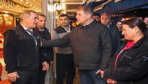 Başkan Tugay Foça'da incelemelerde bulundu