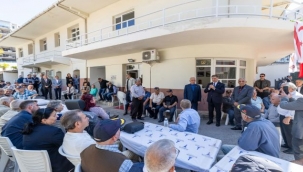 Başkan Tugay gazilerle buluştu