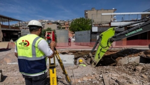 Bayraklı Tepekule’nin altyapısı tamamlandı