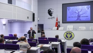 Buca Belediyesi'nden zeytin budama eğitimi