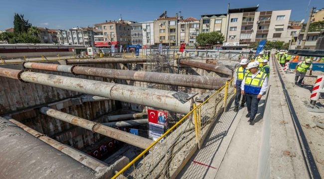 Buca Metrosu tünelleri 2027'nin sonunda Fuar İzmir'le buluşacak