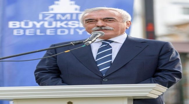 İzmir Büyükşehir Belediyesi çalışıyor