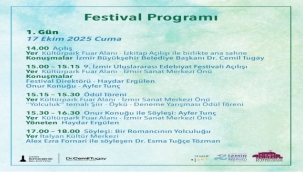 İzmir Uluslararası Edebiyat Festivali, edebiyat dünyasını buluşturacak