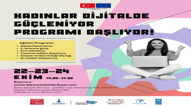 "Kadınlar Dijitalde Güçleniyor"