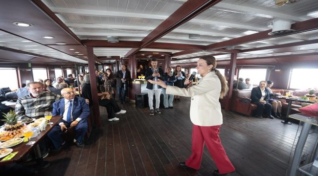 Muhtarlar Günü'nde Konaklı muhtarlara Körfez turu