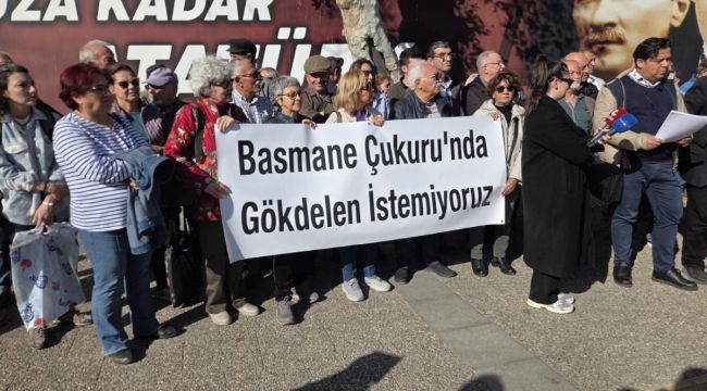 Basmane Çukuru için "Arazi yeniden halka devredilsin" çağrısı