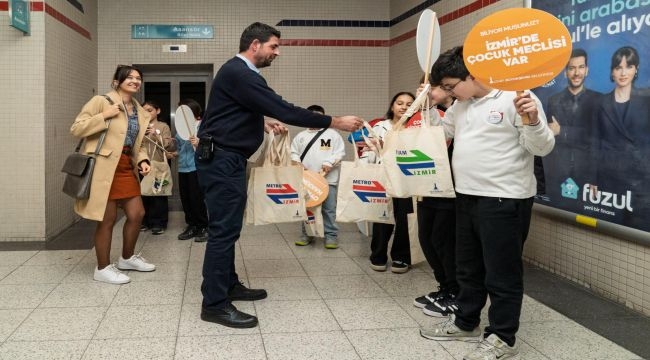 İzmir'de çocukların sesi var