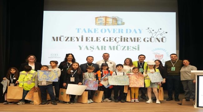 Müzeyi Ele Geçirme Günü'nde Yaşar Müzesi'nin Yönetimini Çocuklar Devraldı