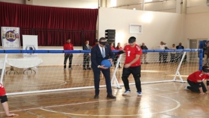 3 Aralık Dünya Engelliler Günü'nde Çiğli'de Golbol Turnuvası