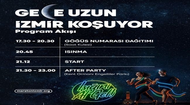 En uzun gece olacak, İzmirliler koşacak