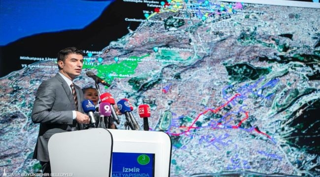 "Gururla, umutla ve kararlılıkla İzmir'in geleceğini inşa ediyoruz"