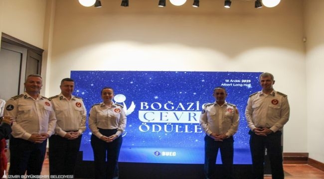 İzmir İtfaiyesi'ne "Geleceğe Nefes Özel Ödülü"