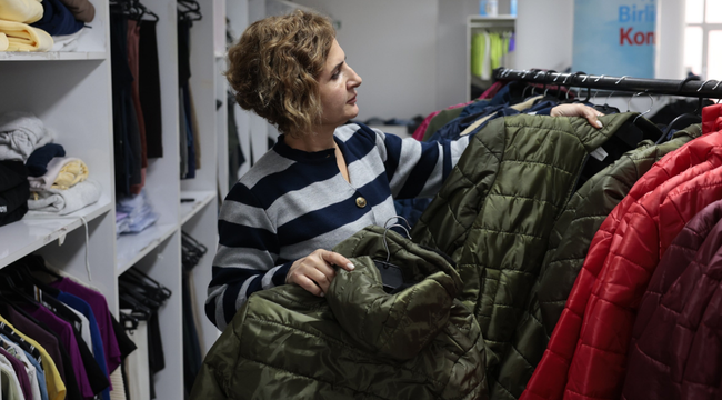 Konak'ta yürekleri ısıtan dayanışma