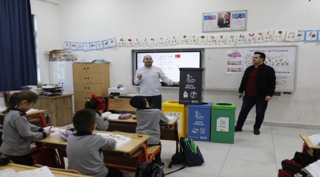 Seferihisar'da Öğrencilere Sıfır Atık Eğitimi