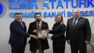 Başkan Tugay ve CHP İl Yönetiminden İAOSB'ye Ziyaret