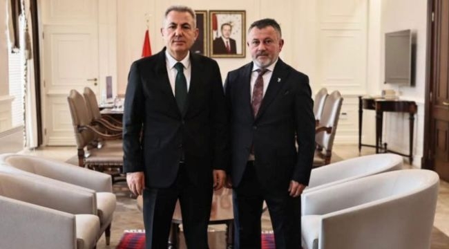 DSP İzmir Yönetiminden Vali Elban'a Ziyaret