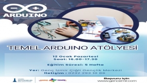 Gençler için ücretsiz Arduino atölyesi