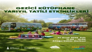 Gezici Kütüphane tatilde yollara çıkıyor 
